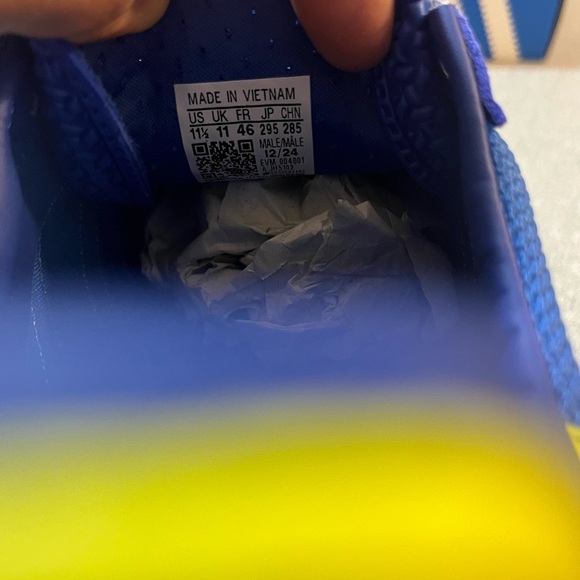 Adidas Originals SL 72 RS Semi Lucid Blue Pure Sulfur NBY Men' Size 11.5 JH5102 - Picture 10 of 11